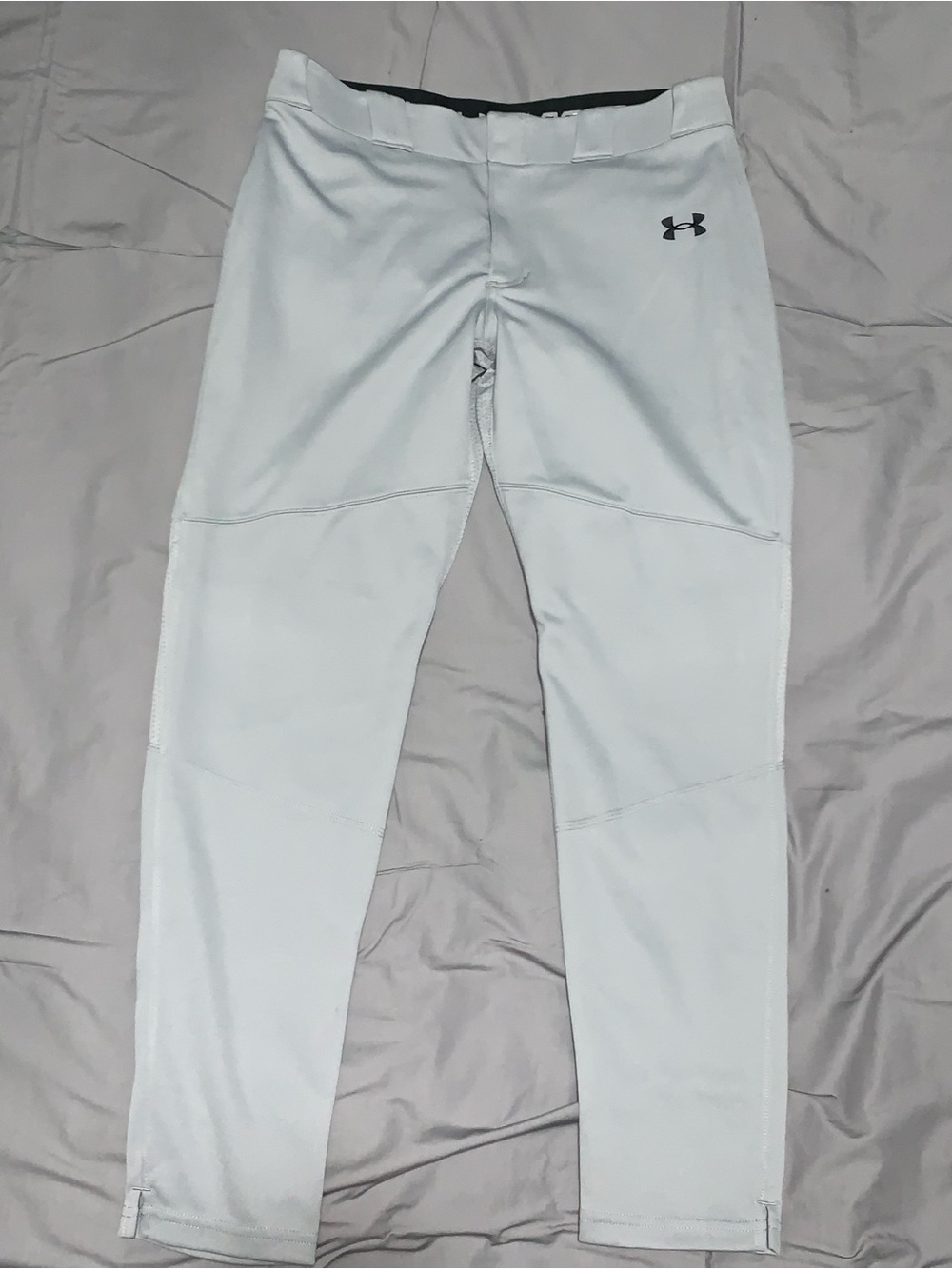 Under Armour Boys Baseball Pants Gray YXL